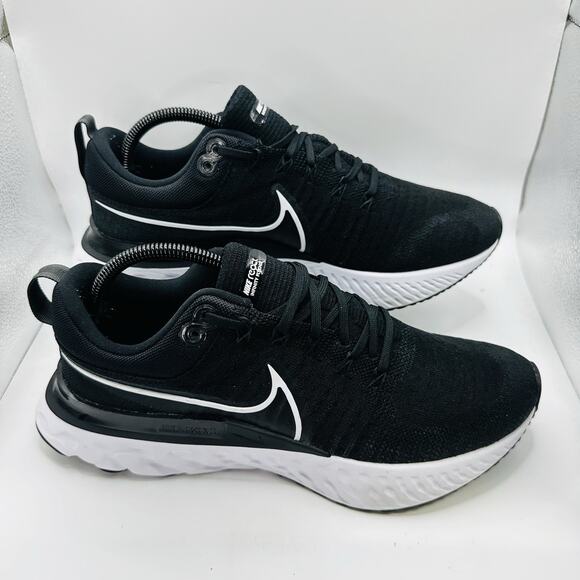 Nike React Infinity Run Flyknit 2 Black (CT2423-002) Women’s Size 11 / 9.5 Men - Picture 2 of 8